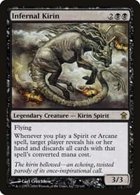 Infernal Kirin - Saviors of Kamigawa - Magic: The Gathering card
