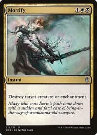 Mortify - Commander 2016 - Magic: The Gathering card