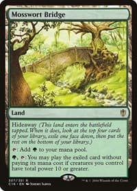 Mosswort Bridge - Commander 2016 - Magic: The Gathering card