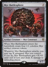 Myr Battlesphere - Commander 2016 - Magic: The Gathering card