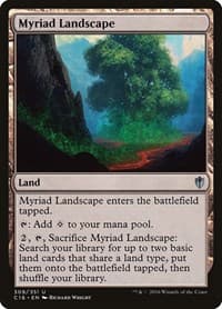 Myriad Landscape - Commander 2016 - Magic: The Gathering card