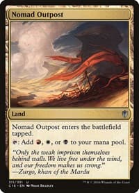 Nomad Outpost - Commander 2016 - Magic: The Gathering card