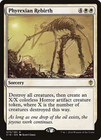 Phyrexian Rebirth - Commander 2016 - Magic: The Gathering card