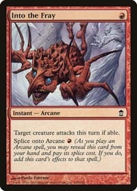Into the Fray - Saviors of Kamigawa - Magic: The Gathering card