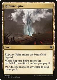 Rupture Spire - Commander 2016 - Magic: The Gathering card