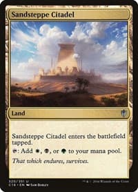 Sandsteppe Citadel - Commander 2016 - Magic: The Gathering card