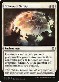 Sphere of Safety - Commander 2016 - Magic: The Gathering card