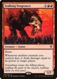 Stalking Vengeance - Commander 2016 - Magic: The Gathering card