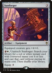 Sunforger - Commander 2016 - Magic: The Gathering card