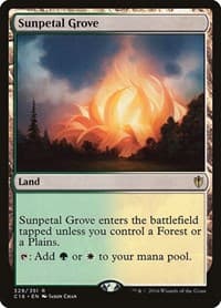 Sunpetal Grove - Commander 2016 - Magic: The Gathering card