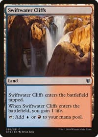 Swiftwater Cliffs - Commander 2016 - Magic: The Gathering card