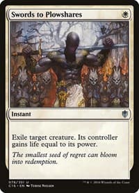 Swords to Plowshares - Commander 2016 - Magic: The Gathering card