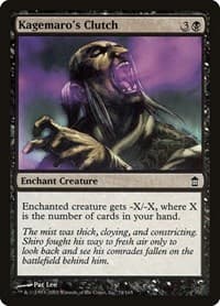 Kagemaro's Clutch - Saviors of Kamigawa - Magic: The Gathering card