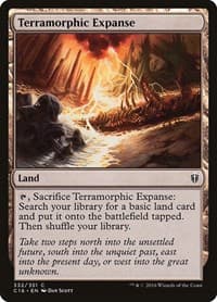 Terramorphic Expanse - Commander 2016 - Magic: The Gathering card
