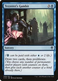Tezzeret's Gambit - Commander 2016 - Magic: The Gathering card