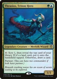 Thrasios, Triton Hero - Commander 2016 - Magic: The Gathering card
