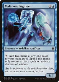 Vedalken Engineer - Commander 2016 - Magic: The Gathering card