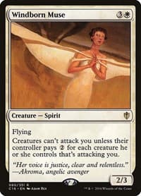 Windborn Muse - Commander 2016 - Magic: The Gathering card