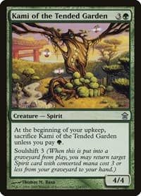 Kami of the Tended Garden - Saviors of Kamigawa - Magic: The Gathering card