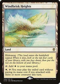 Windbrisk Heights - Commander 2016 - Magic: The Gathering card