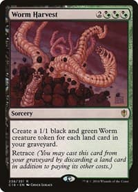 Worm Harvest - Commander 2016 - Magic: The Gathering card