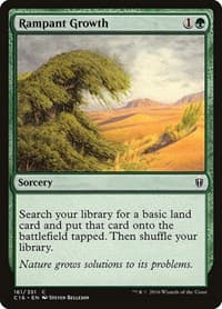 Rampant Growth - Commander 2016 - Magic: The Gathering card