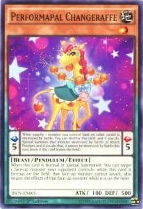 Performapal Changeraffe - Invasion: Vengeance - YuGiOh card