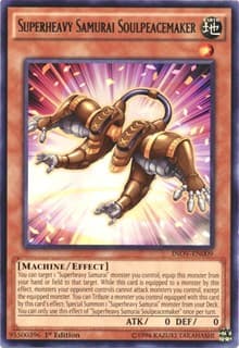 Superheavy Samurai Soulpeacemaker - Invasion: Vengeance - YuGiOh card