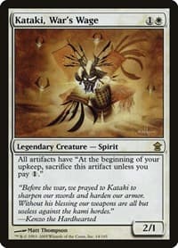 Kataki, War's Wage - Saviors of Kamigawa - Magic: The Gathering card
