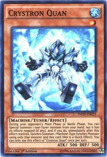 Crystron Quan - Invasion: Vengeance - YuGiOh card