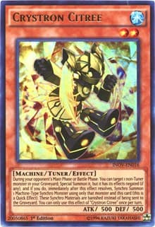 Crystron Citree - Invasion: Vengeance - YuGiOh card
