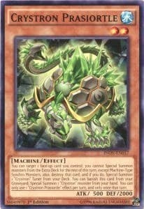 Crystron Prasiortle - Invasion: Vengeance - YuGiOh card