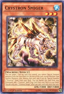 Crystron Smiger - Invasion: Vengeance - YuGiOh card