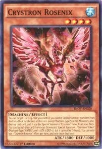 Crystron Rosenix - Invasion: Vengeance - YuGiOh card