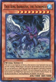 True King Bahrastos, the Fathomer - Invasion: Vengeance - YuGiOh card
