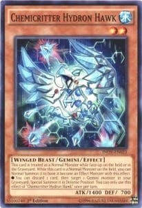 Chemicritter Hydron Hawk - Invasion: Vengeance - YuGiOh card
