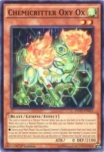 Chemicritter Oxy Ox - Invasion: Vengeance - YuGiOh card