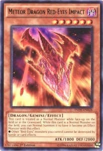 Meteor Dragon Red-Eyes Impact - Invasion: Vengeance - YuGiOh card