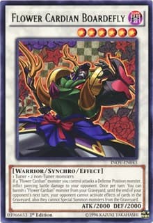 Flower Cardian Boardefly - Invasion: Vengeance - YuGiOh card