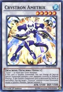 Crystron Ametrix - Invasion: Vengeance - YuGiOh card