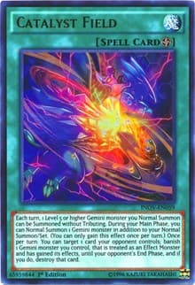 Catalyst Field - Invasion: Vengeance - YuGiOh card