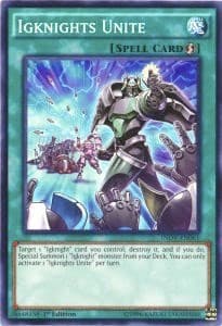 Igknights Unite - Invasion: Vengeance - YuGiOh card
