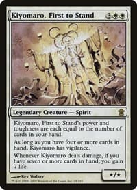 Kiyomaro, First to Stand - Saviors of Kamigawa - Magic: The Gathering card