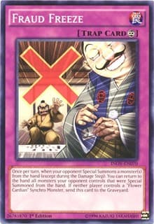 Fraud Freeze - Invasion: Vengeance - YuGiOh card
