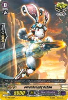 Chronovolley Rabbit - G-TD09: True Zodiac Time Beasts - Cardfight Vanguard card