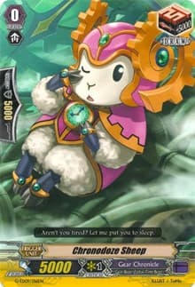 Chronodoze Sheep - G-TD09: True Zodiac Time Beasts - Cardfight Vanguard card