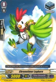 Chronotimer Leghorn - G-TD09: True Zodiac Time Beasts - Cardfight Vanguard card