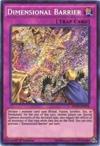 Dimensional Barrier - Invasion: Vengeance - YuGiOh card