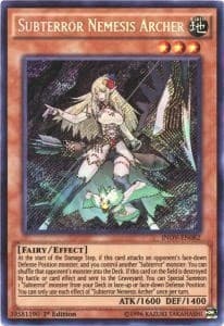 Subterror Nemesis Archer - Invasion: Vengeance - YuGiOh card