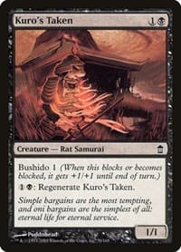 Kuro's Taken - Saviors of Kamigawa - Magic: The Gathering card